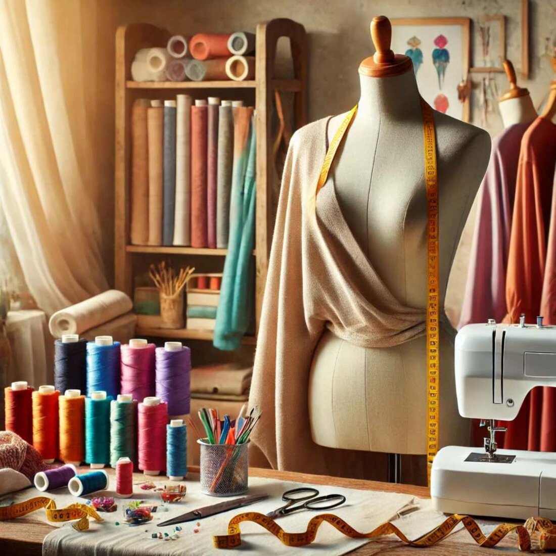 Détail de couture réalisée à la main sur un tissu